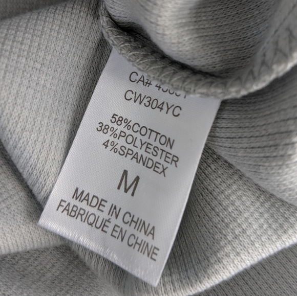 Chaser Strappy Ribbed Grey Shirt Tail Tank NWT - M - Picture 7 of 8